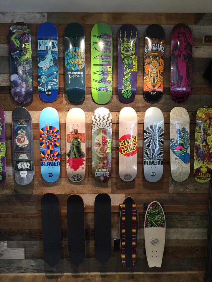 Skateboard shop in Alamo, CA
